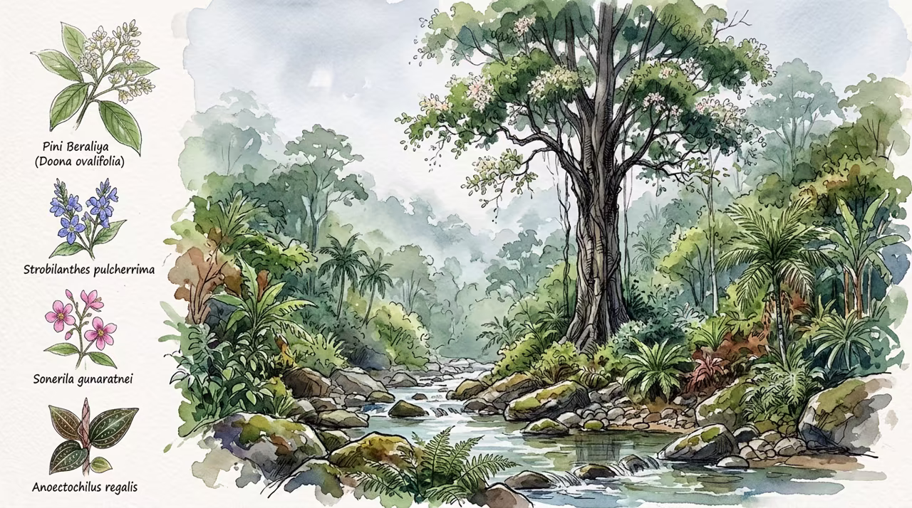 Discovery of New Flora and the Pini Beraliya Revival