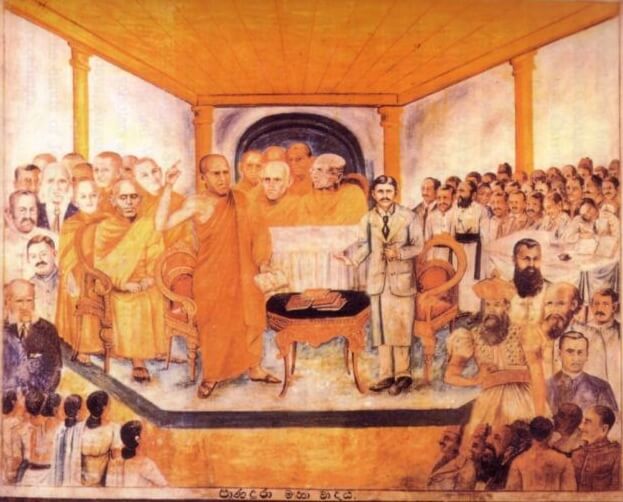 The revival of Buddhism got fully under way..